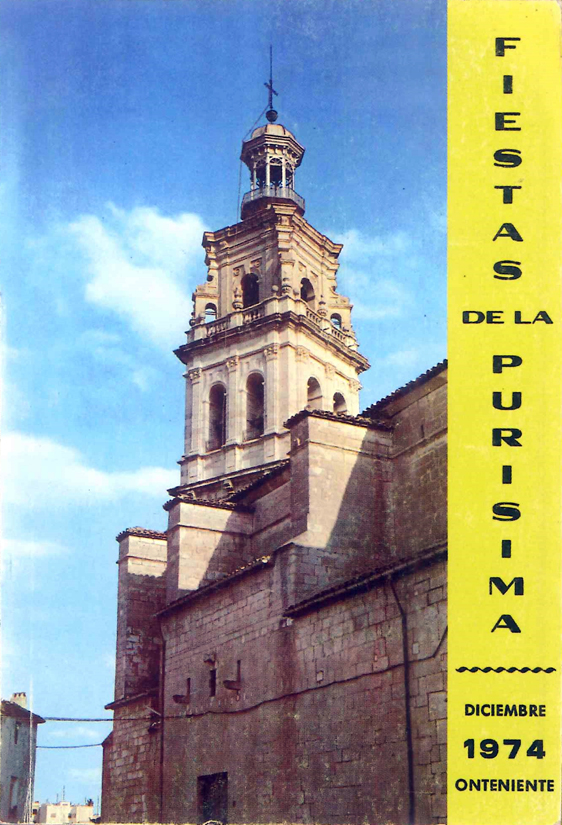 Fiestas de la Purísima 1974 Ontinyent / Onteniente
